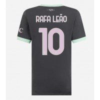 Dámy Fotbalový dres AC Milan Rafael Leao #10 2024-25 Třetí Krátký Rukáv